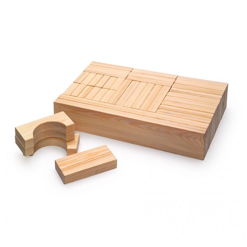 Erzi 41022 Bausteine Maxi aus Holz