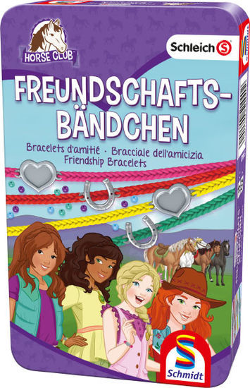 Schmidt Bring-mich-mit-Spiel 51440 Schleich Horse Club - Freundschaftsbändchen