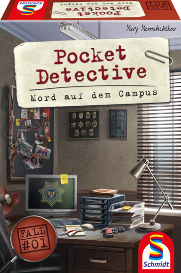 Schmidt Familienspiel 49377 Pocket Detective - Mord auf dem Campus