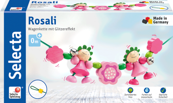 Selecta 61015 Babywelt Wagenkette Rosali