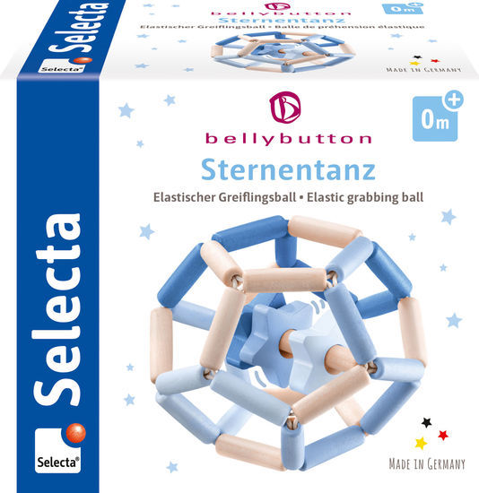 Selecta 64022 bellybutton by Selecta Greiflingsball Sternentanz blau