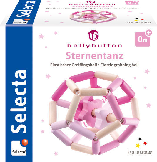 Selecta 64021 bellybutton by Selecta Greiflingsball Sternentanz rosa