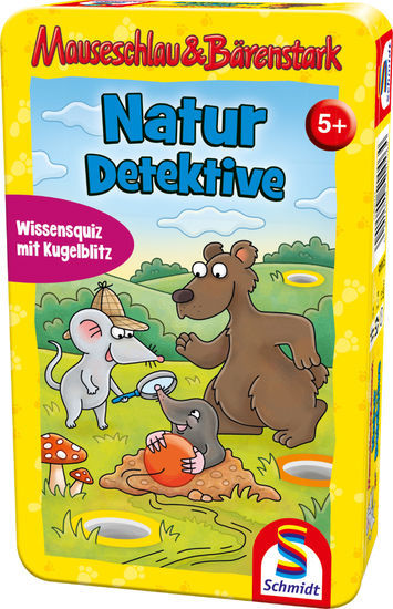 Schmidt Bring-mich-mit-Spiel 51446 Mauseschlau & Bärenstark - Naturdetektive