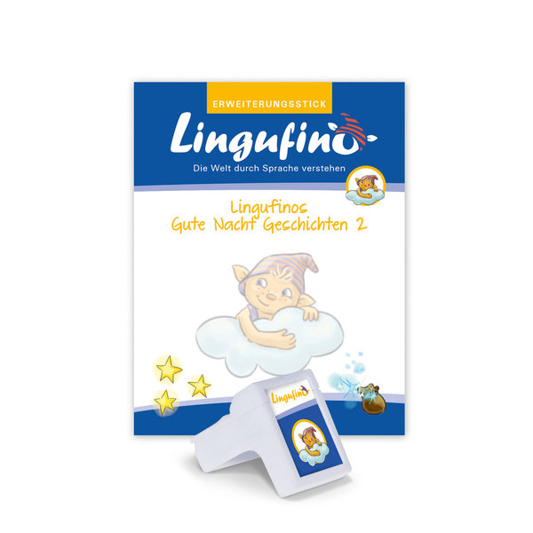 Lingufino Erweiterungsset - Lingufinos Gute-Nacht-Geschichten 2