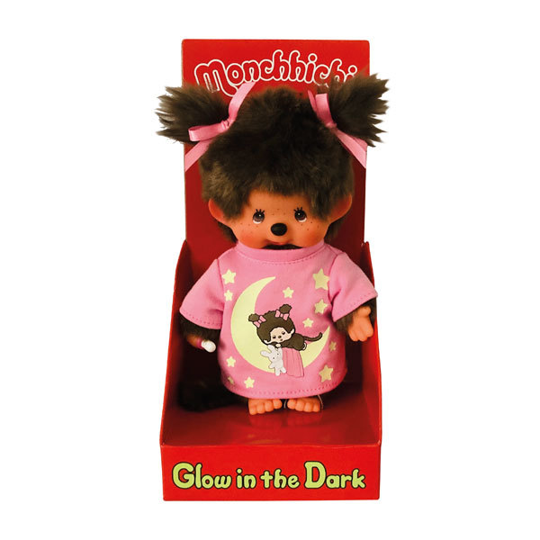 Monchhichi 223732 Mädchen - Glow in the dark