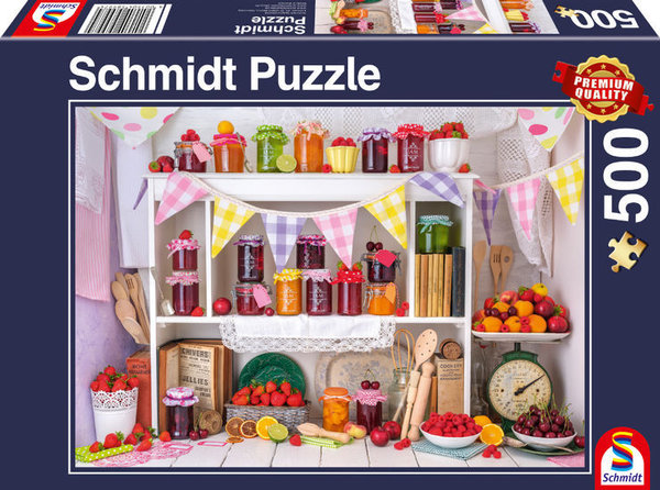 Schmidt Puzzle 58997 Marmeladen - 500 Teile