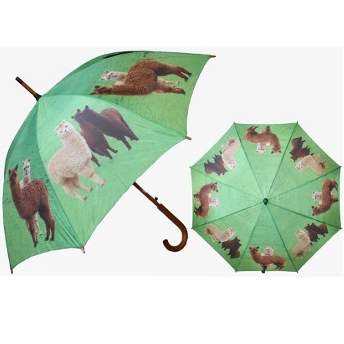 Cornelissen 1040017 Regenschirm mit Alpakas