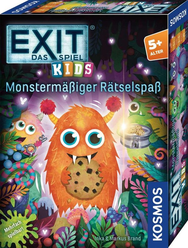 Kosmos 68373 EXIT Kids Monstermäßiger Rätselspaß