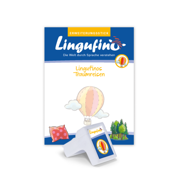 Lingufino Erweiterungsset - Lingufinos Traumreisen
